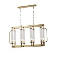 Люстра Crystal Lux TOMAS SP8 L1000 BRASS