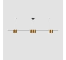 Люстра Denkirs Orbit DK4063-BK+SG