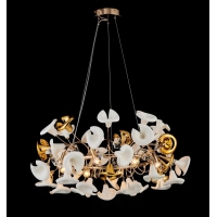 Люстра подвесная Alfa Light F2924-03 Φ820*310*1000 E14*8 GD