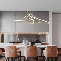 Люстра подвесная Alfa Light F0424-05 800mm gold