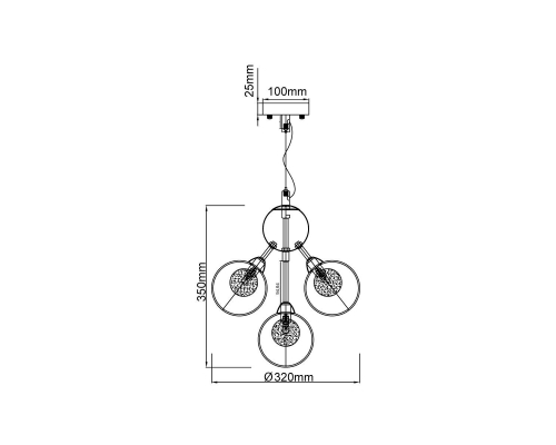 Люстра Vele Luce Dandelion VL1173L05