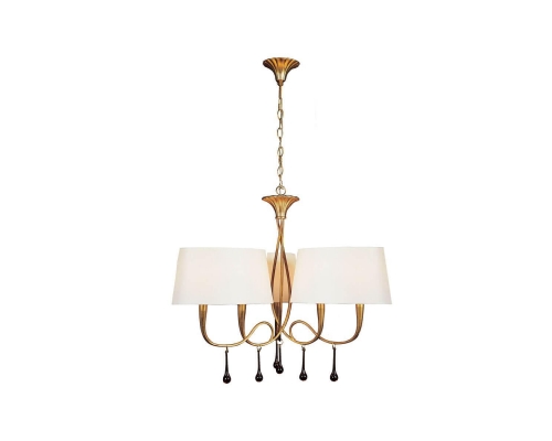 Люстра Mantra Paola Painted Gold 3540