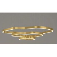 Люстра подвесная Alfa Light F4324-01 L100*W50*H150 gold