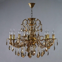 Люстра Ambiente Alicante 8888/8 AB Honey Leaf