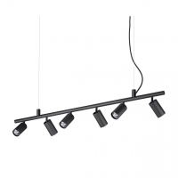 Люстра Ideal Lux Dynamite SP6 Nero 231396