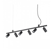 Люстра Ideal Lux Dynamite SP6 Nero 231396