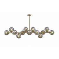 Люстра подвесная Alfa Light F2024-01 E27*12 Античная бронза