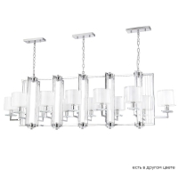 Люстра Crystal Lux Nicolas SP12 L1600 Nickel/White