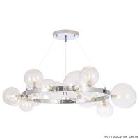 Люстра Crystal Lux Agata SP15 V2 Chrome/Transparente