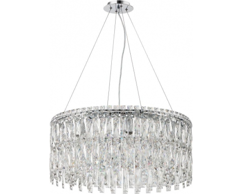 Люстра подвесная хрустальная 2173/09/08P Stilfort, серия Santorini