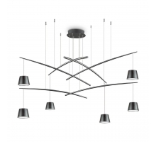 Люстра Ideal Lux Fish SP6 Nero 196992