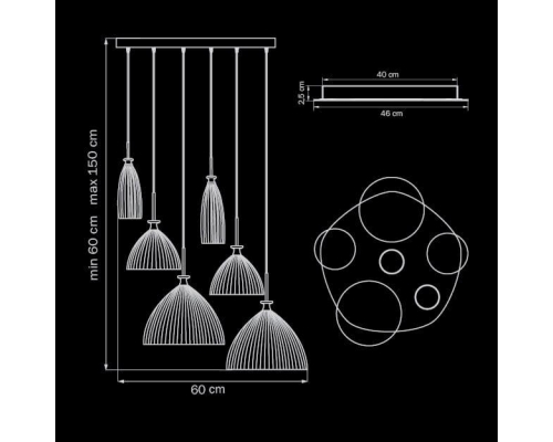 Люстра Lightstar Simple Light 810 810160
