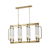 Люстра Crystal Lux TOMAS SP8 L1000 BRASS