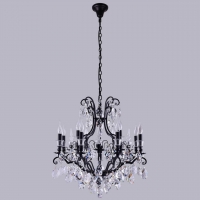 Люстра Crystal Lux Magnifico SP13 Black/Transparent