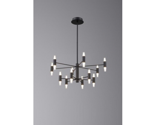 Люстра подвесная Alfa Light F3024-56 BLACK