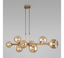 Люстра Eurosvet Roger 70113/8 янтарный