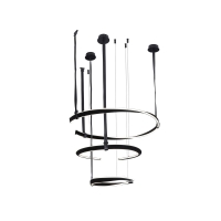 Люстра Kink Light Маджена черный 07656-3A,19(4000K)