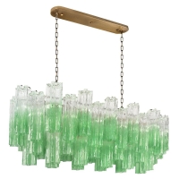 Люстра Loft IT Murano 10580/1000R Clear green