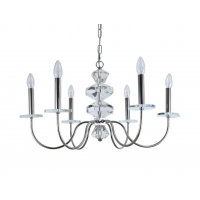 Люстра NEWPORT 3876/С nickel