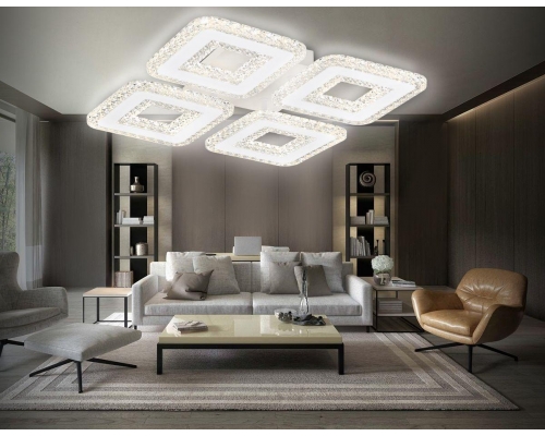 Потолочная светодиодная люстра Ambrella light Acrylica Original FA4004
