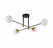 Потолочная люстра Crystal Lux Fidel PL4 Black