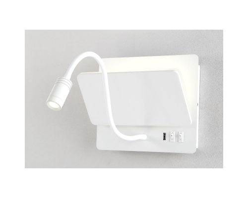 Бра Crystal Lux DUO AP9W LED WH
