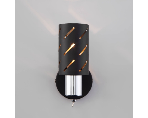 Спот Eurosvet Fente 20090/1 черный/хром