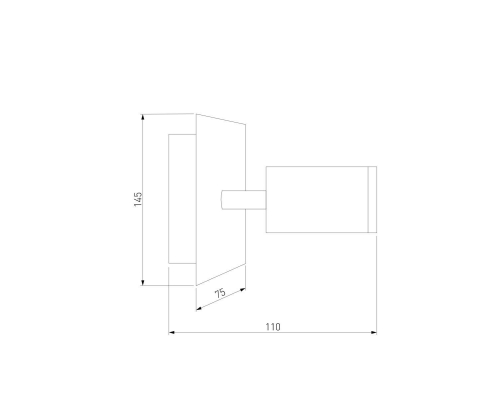 Настенный светодиодный светильник Eurosvet 20067/1 LED белый