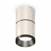 Комплект накладного светильника Ambrella light Techno Spot XS7405041 PSL/PBK серебро полированное/черный полированный (C7405, A2071, C7405, N7031)