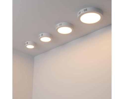 Потолочный светодиодный светильник Arlight SP-R175-12W Warm White 019552