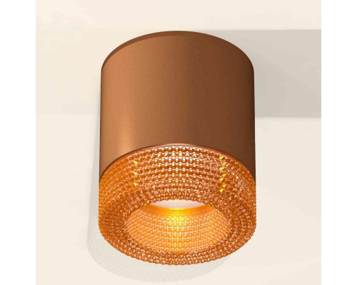 Комплект накладного светильника Ambrella light Techno Spot XS7404031 SCF/CF кофе песок/кофе (C7404, N7195)