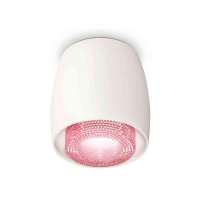 Комплект накладного светильника Ambrella light Techno Spot XS1141022 SWH/PI белый песок/розовый (C1141, N7193)