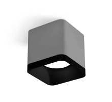 Комплект накладного светильника Ambrella light Techno Spot XS7807002 SGR/SBK серый песок/черный песок (C7807, N7702)
