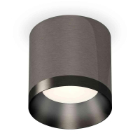 Комплект накладного светильника Ambrella light Techno Spot XS7403002 DCH/PBK черный хром/черный полированный (C7403, N7031)