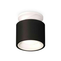 Комплект накладного светильника Ambrella light Techno Spot XS7511041 SBK/SWH черный песок/белый песок (N7925, C7511, N7010)