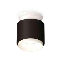 Комплект накладного светильника Ambrella light Techno Spot XS7511040 SBK/SWH черный песок/белый песок (N7925, C7511, N7030)