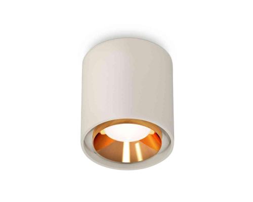 Комплект накладного светильника Ambrella light Techno Spot XS7724004 SGR/PYG серый песок/золото желтое полированное (C7724, N7034)