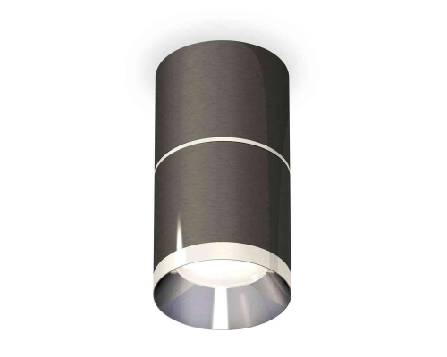Комплект накладного светильника Ambrella light Techno Spot XS7403041 DCH/PSL черный хром/серебро полированное (C7403, A2070, C7403, N7032)