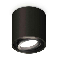 Комплект накладного светильника Ambrella light Techno Spot XS7532002 SBK/PBK черный песок/черный полированный (C7532, N7002)