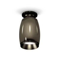 Комплект накладного светильника Ambrella light Techno Spot XS1123042 DCH/PBK черный хром/черный полированный (N6902, C1123, N7031)