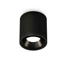Комплект накладного светильника Ambrella light Techno Spot XS7723002 SBK/PBK черный песок/черный полированный (C7723, N7031)