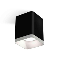 Комплект накладного светильника Ambrella light Techno Spot XS7813001 SBK/SWH черный песок/белый песок (C7813, N7701)