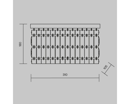Настенный светильник Maytoni Dune DIA005WL-02CH
