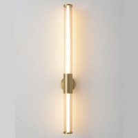 Настенный светодиодный светильник Crystal Lux Lineup AP18W Led Brass
