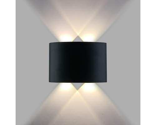 Настенный светодиодный светильник IMEX Cross IL.0014.0001-4 BK