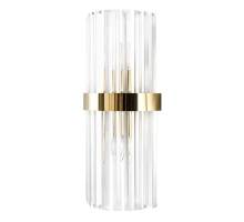 Настенный светильник Crystal Lux Sorpresa AP2 Brass/Transparente