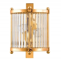 Настенный светильник Crystal Lux Tadeo AP2 Gold/Transparente