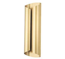 Настенный светодиодный светильник Crystal Lux Selene AP20 Led Brass