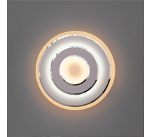 Настенный светодиодный светильник Eurosvet Contorni 90185/1 белый/хром