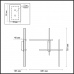 Настенный светильник Odeon Light RUDY 3890/36WLP